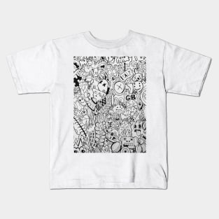 Doodle fits on everything Kids T-Shirt